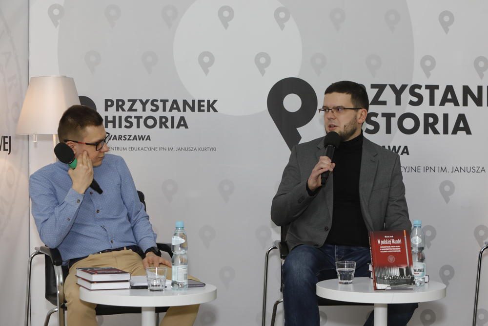 Dyskusja o książce „W polskiej Wandei. Komunistyczna Partia Polski w województwie poznańskim w czasach II Rzeczypospolitej” – Warszawa, 9 lutego 2022. Fot. Piotr Życieński (IPN)