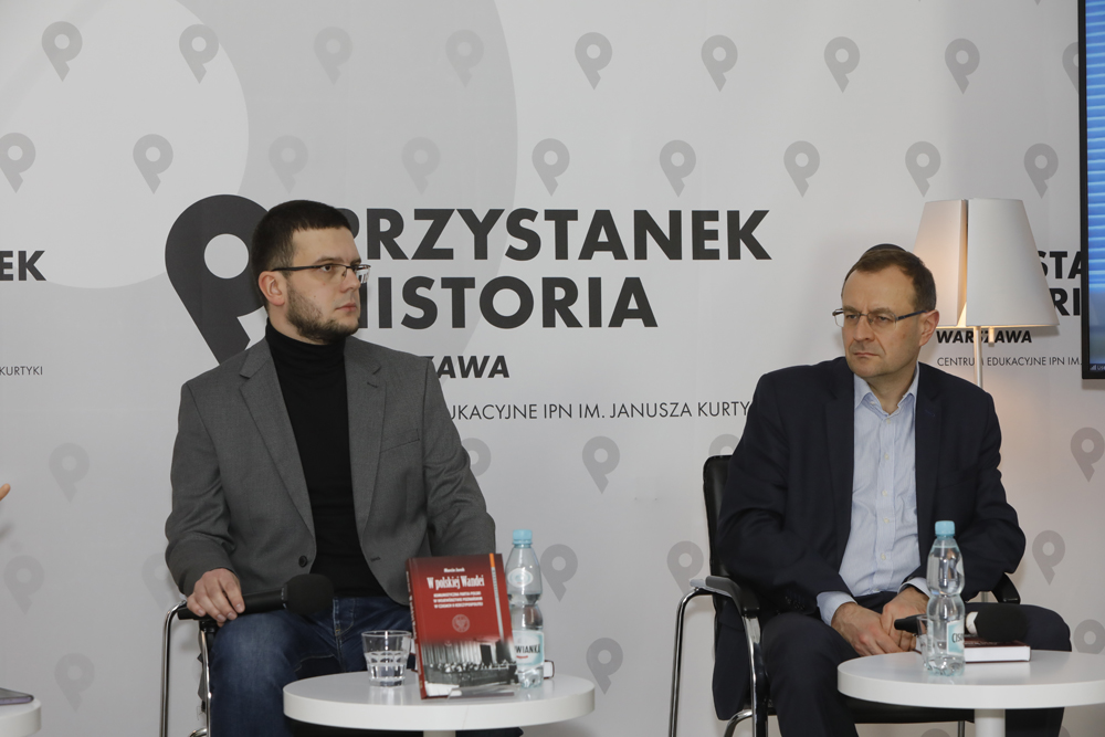 Dyskusja o książce „W polskiej Wandei. Komunistyczna Partia Polski w województwie poznańskim w czasach II Rzeczypospolitej” – Warszawa, 9 lutego 2022. Fot. Piotr Życieński (IPN)