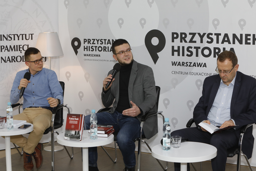 Dyskusja o książce „W polskiej Wandei. Komunistyczna Partia Polski w województwie poznańskim w czasach II Rzeczypospolitej” – Warszawa, 9 lutego 2022. Fot. Piotr Życieński (IPN)