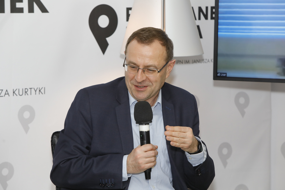 Prof. Antoni Dudek, Uniwersytet Kardynała Stefana Wyszyńskiego – Warszawa, 9 lutego 2022. Fot. Piotr Życieński (IPN)