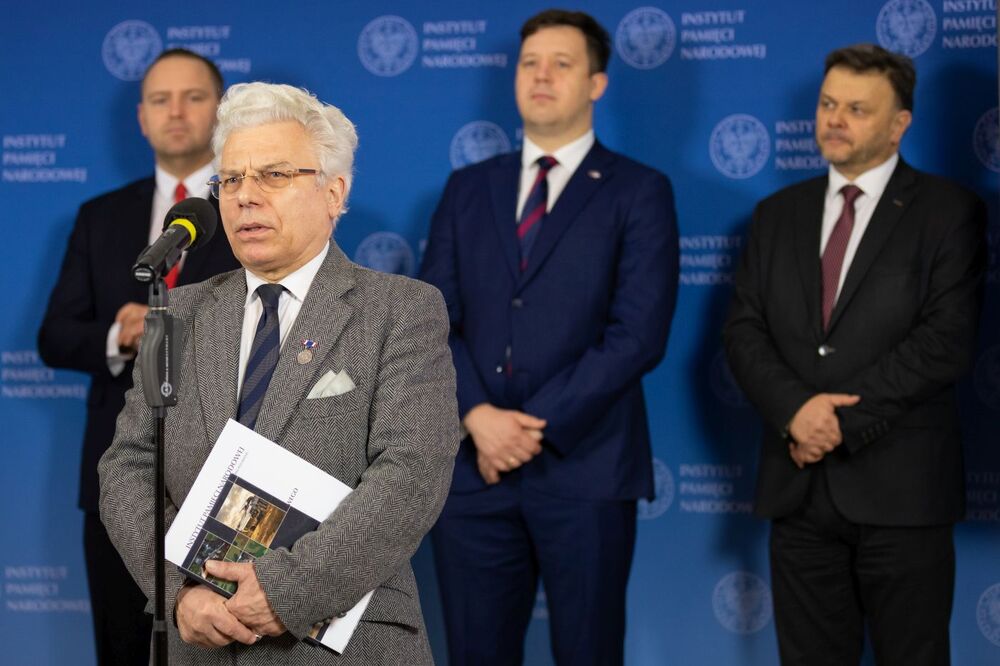 Konferencja prasowa związana z obchodami 80. rocznicy przemianowania ZWZ na AK – Warszawa, 10 lutego 2022. Fot. Mikołaj Bujak (IPN)