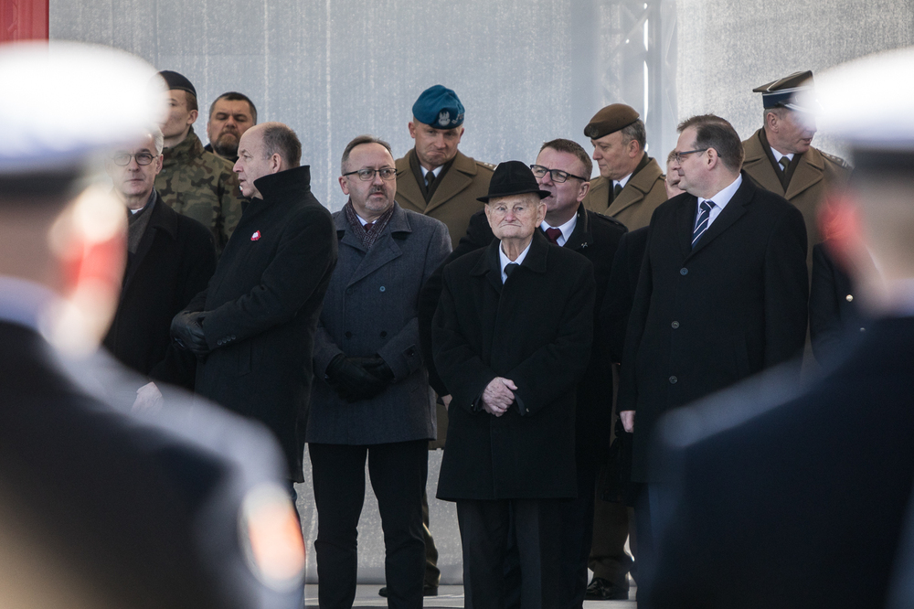 Uroczystości w przeddzień 80. rocznicy przekształcenia ZWZ w AK na placu Marszałka Józefa Piłsudskiego w Warszawie – Warszawa, 13 lutego 2022. Fot. Sławek Kasper (IPN)