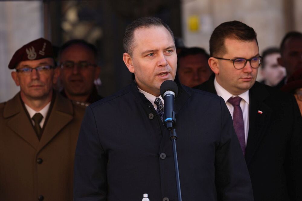 Obchody 80. rocznicy przekształcenia ZWZ w Armię Krajową przed Grobem Nieznanego Żołnierza w Krakowie – 14 lutego 2022. Fot. Mikołaj Bujak (IPN)