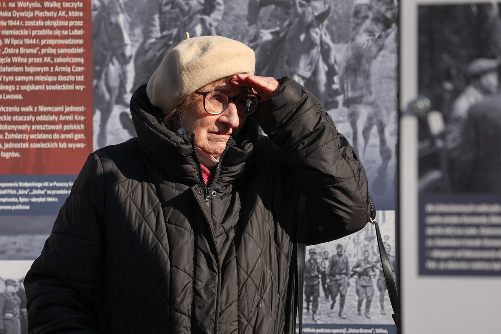 Otwarcie wystawy IPN „Armia Krajowa” – Kraków, 14 lutego 2022. Fot. Mikołaj Bujak (IPN)