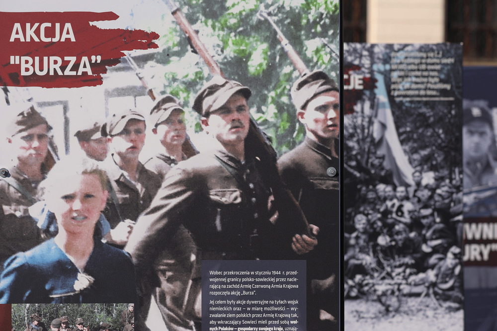 Otwarcie wystawy IPN „Armia Krajowa” – Kraków, 14 lutego 2022. Fot. Mikołaj Bujak (IPN)