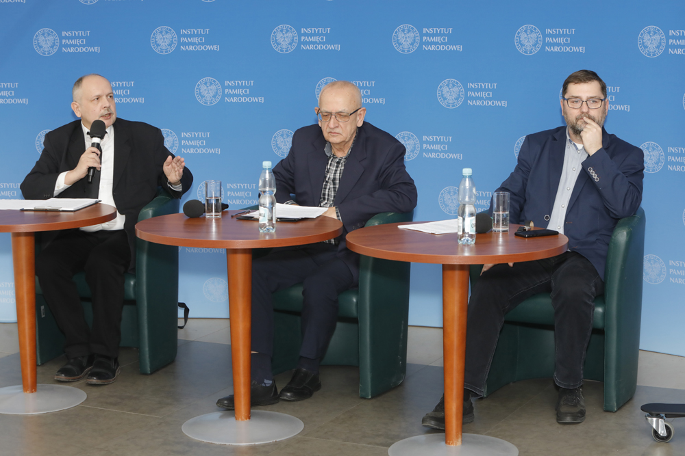 Siła zbrojna Polskiego Państwa Podziemnego. 80. rocznica przemianowania Związku Walki Zbrojnej na Armię Krajową – dyskusja online – 14 lutego 2022. Fot. Piotr Życieński (IPN)