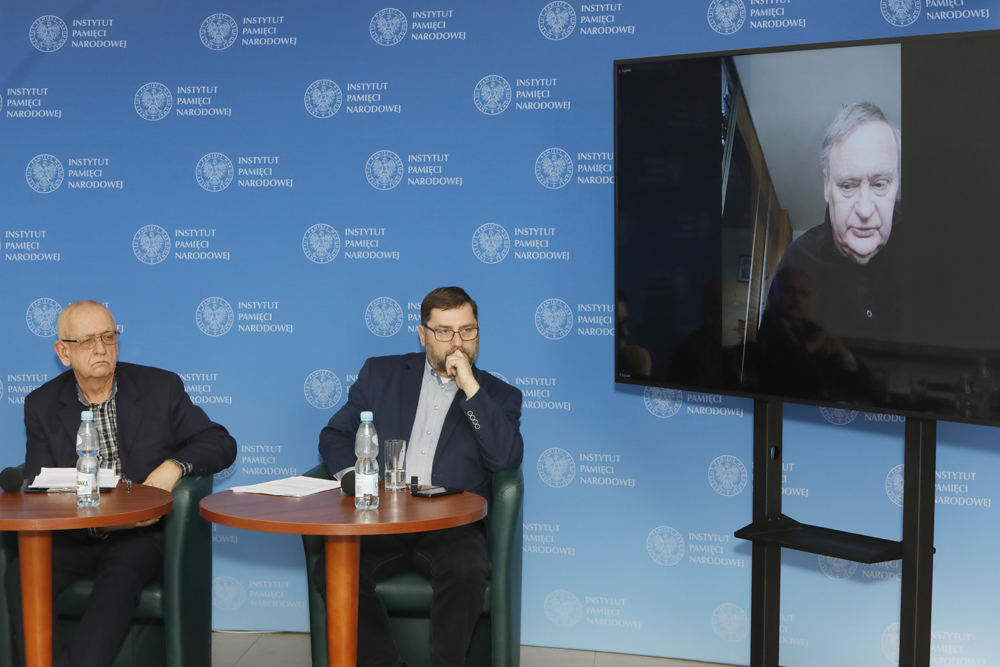 Siła zbrojna Polskiego Państwa Podziemnego. 80. rocznica przemianowania Związku Walki Zbrojnej na Armię Krajową – dyskusja online – 14 lutego 2022. Fot. Piotr Życieński (IPN)