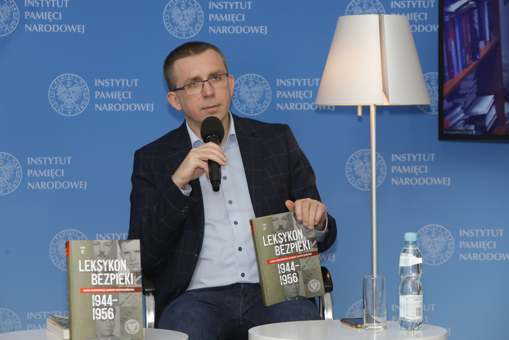 Rafał Dudkiewicz (Polskie Radio 24) – 16 lutego 2022. Fot. Piotr Życieński (IPN)