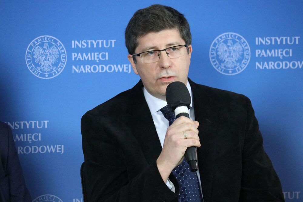 Dr hab. Adam Dziurok. Prezentacja „CzasyPisma” nr 2(20)/2021 – 22 lutego 2022. Fot. Aleksandra Wierzchowska (IPN)