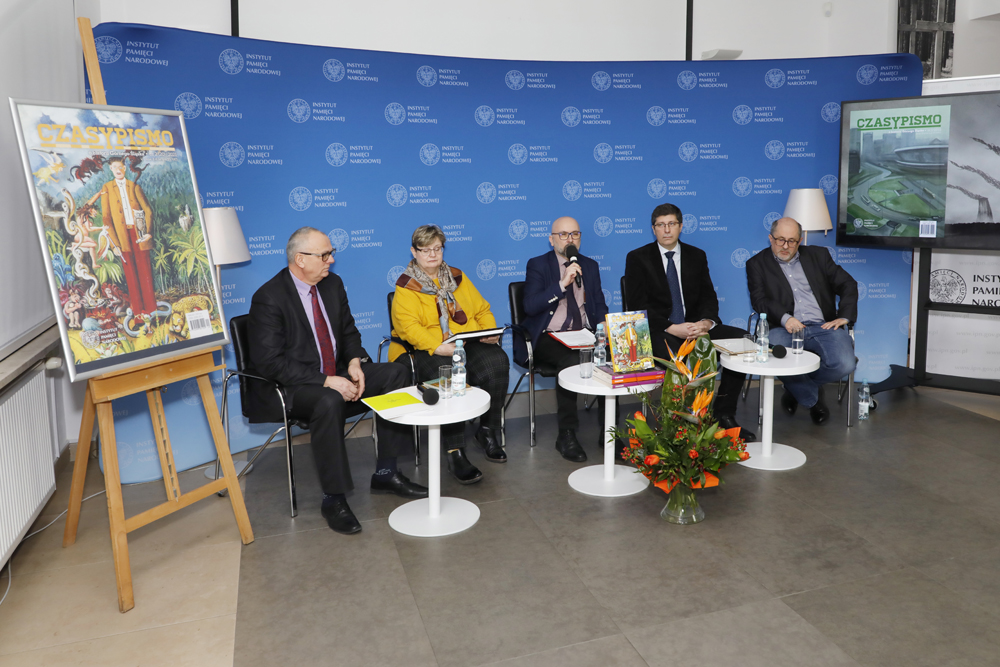 Prezentacja „CzasyPisma” nr 2(20)/2021 – 22 lutego 2022. Fot. Piotr Życieński (IPN)