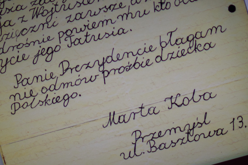 Otwarcie wystawy „Ocal naszego Tatusia! Listy dzieci Żołnierzy Wyklętych do Bolesława Bieruta” – Warszawa, 26 lutego 2022. Fot. Sławek Kasper (IPN)