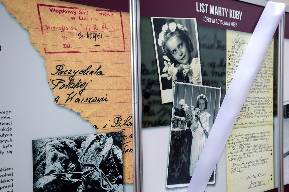 Otwarcie wystawy „Ocal naszego Tatusia! Listy dzieci Żołnierzy Wyklętych do Bolesława Bieruta” – Warszawa, 26 lutego 2022