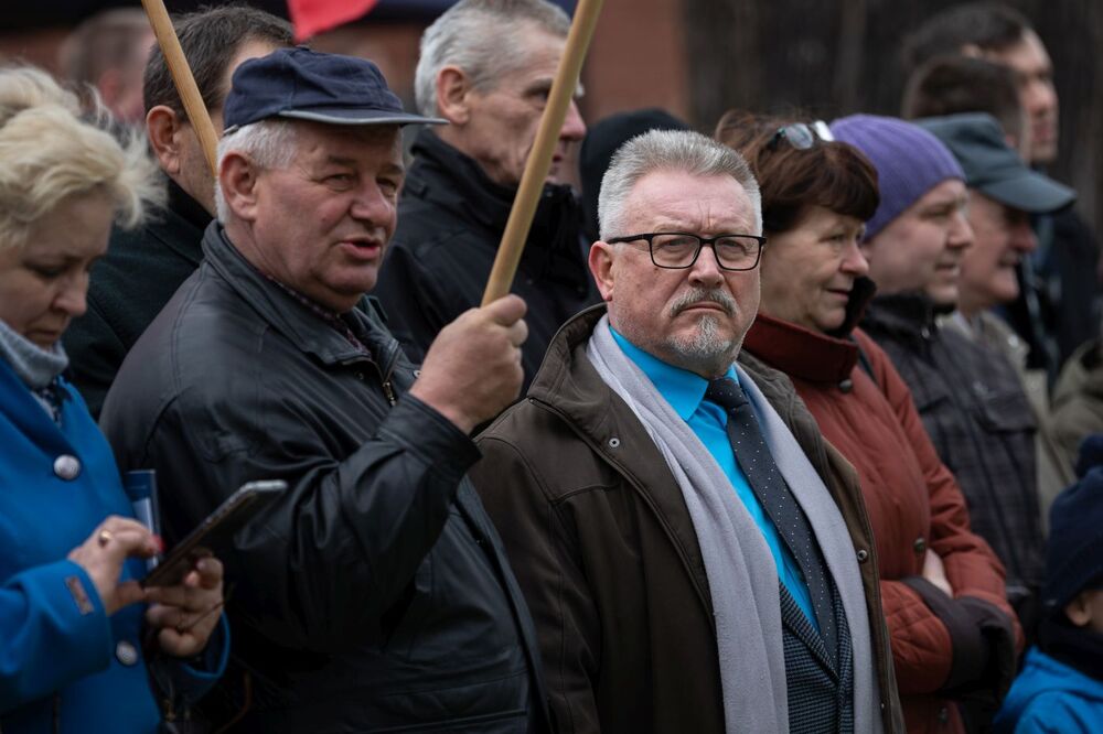 Odsłonięcie pomnika Żołnierzy Wyklętych w Raciborzu – 27 lutego 2022. Fot. Mikołaj Bujak (IPN)