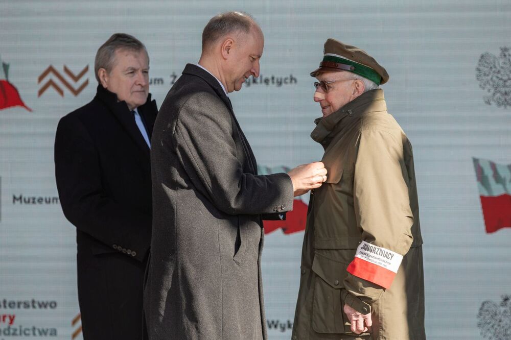 Otwarcie Muzeum Żołnierzy Wyklętych w Ostrołęce – 1 marca 2022. Fot. Mikołaj Bujak (IPN)