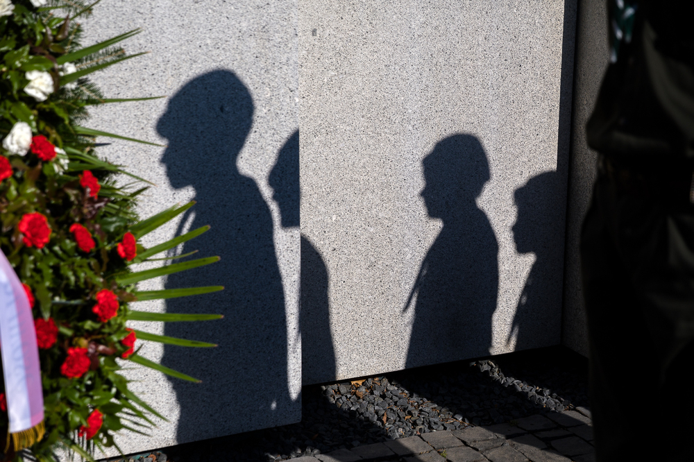 Obchody Narodowego Dnia Żołnierzy Wyklętych na powązkowskiej „Łączce” – 1 marca 2022. Fot. Sławek Kasper (IPN)