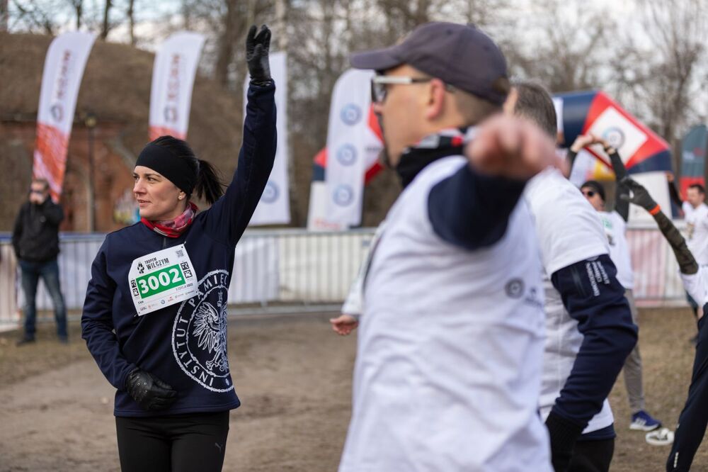 X edycja Biegu „Tropem Wilczym” w Warszawie. Fot. Mikołaj Bujak (IPN)