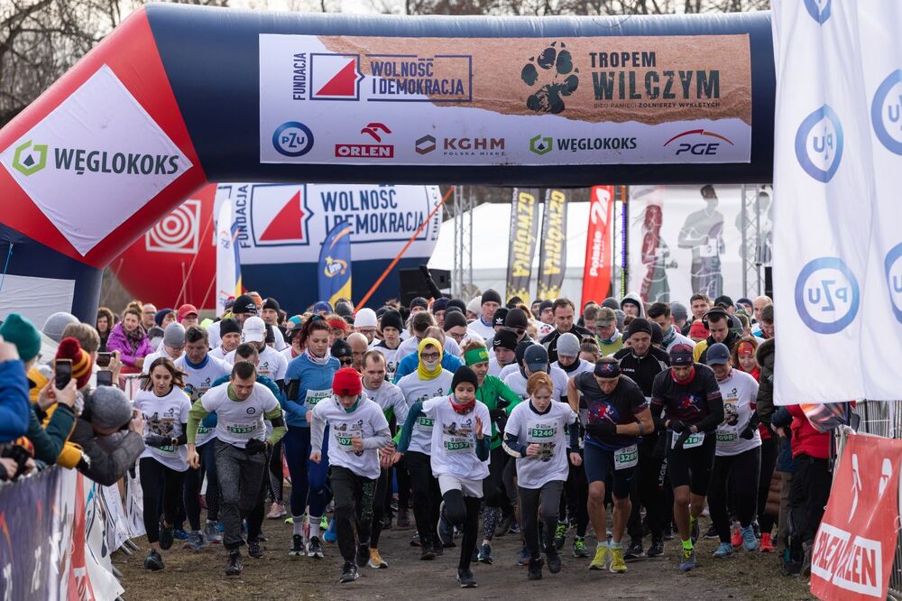 X edycja Biegu „Tropem Wilczym” w Warszawie. Fot. Mikołaj Bujak (IPN)