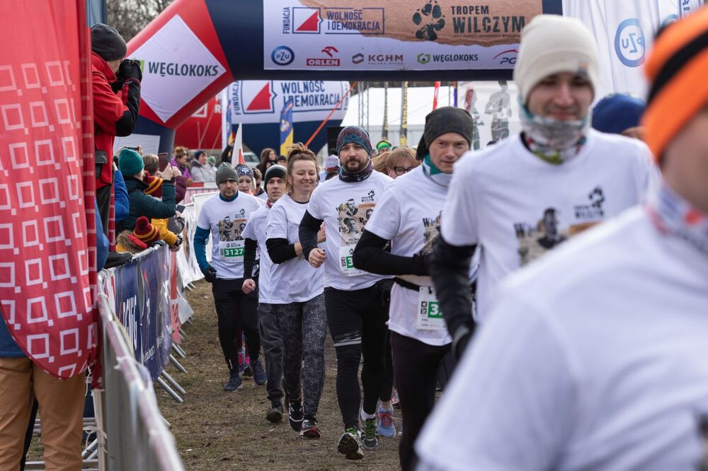 X edycja Biegu „Tropem Wilczym” w Warszawie. Fot. Mikołaj Bujak (IPN)
