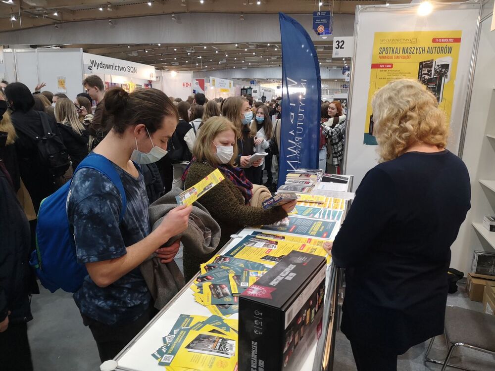 IPN na Poznańskich Targach Książki – Poznań, 11–13 marca 2022. Fot. IPN