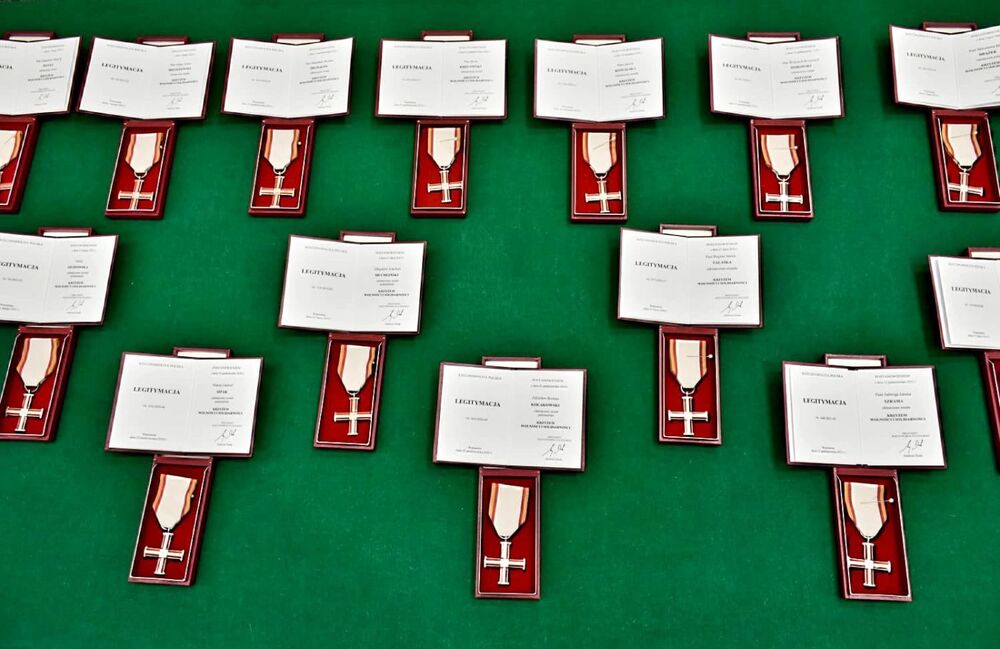 Uroczystość wręczenia Krzyży Wolności i Solidarności – Bydgoszcz, 16 marca 2022. Fot. Dariusz Ganczar