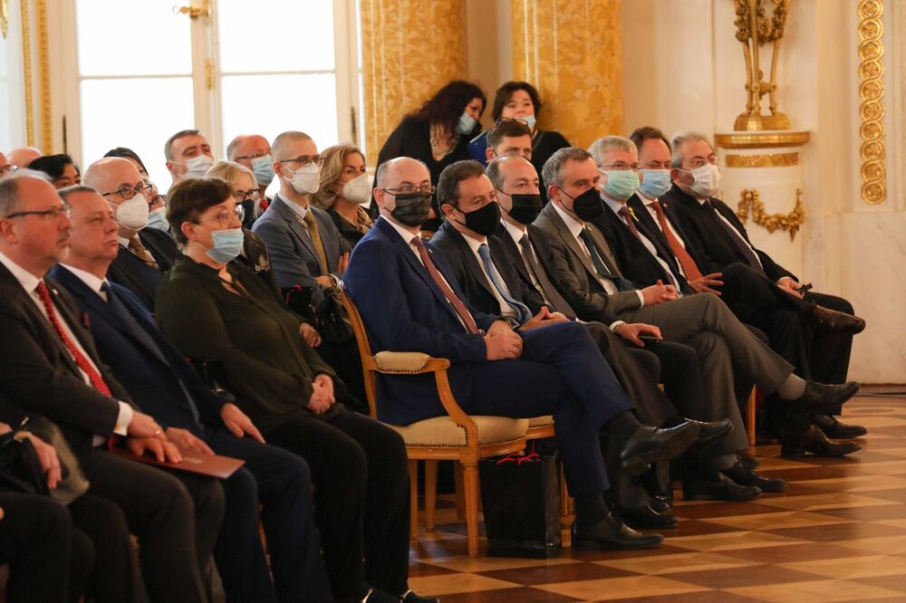 Uroczysta inauguracja projektu IPN „Szlaki Nadziei. Odyseja Wolności” – Warszawa, 18 marca 2022. Fot. Mikołaj Bujak (IPN)