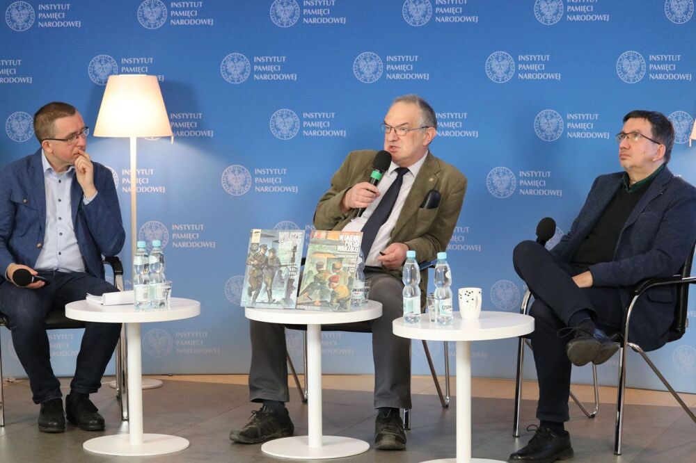 Prezentacja komiksów o podziemiu niepodległościowym oraz warsztaty komiksowe – 22 marca 2022. Fot. Aleksandra Wierzchowska (IPN)