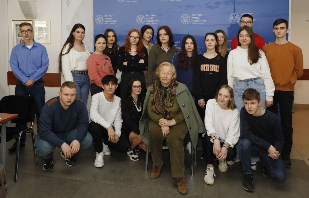 Prezentacja komiksów o podziemiu niepodległościowym oraz warsztaty komiksowe – 22 marca 2022. Fot. Piotr Życieński (IPN)