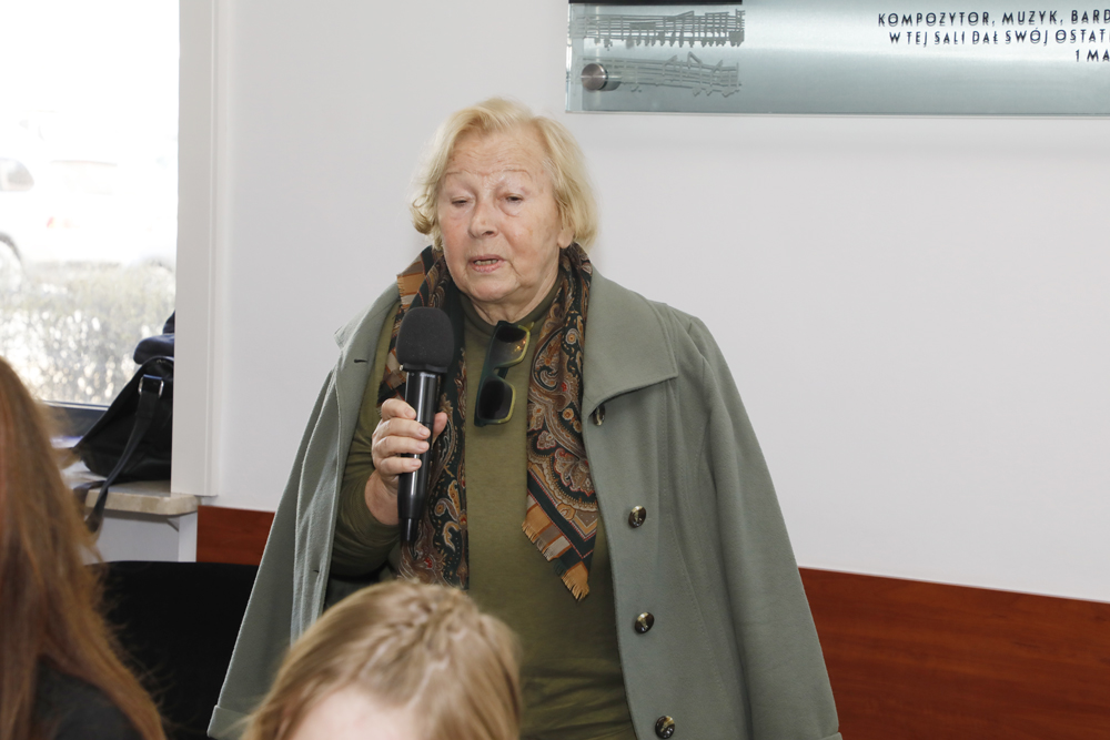 Teresa Heda-Snopkiewicz. Prezentacja komiksów o podziemiu niepodległościowym oraz warsztaty komiksowe – 22 marca 2022. Fot. Piotr Życieński (IPN)