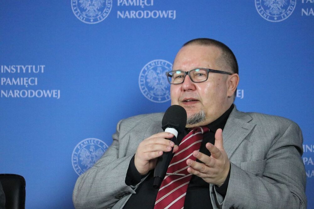 Dr hab. Sebastian Piątkowski, Delegatura IPN w Radomiu – 24 marca 2022. Fot. Aleksandra Wierzchowska (IPN)