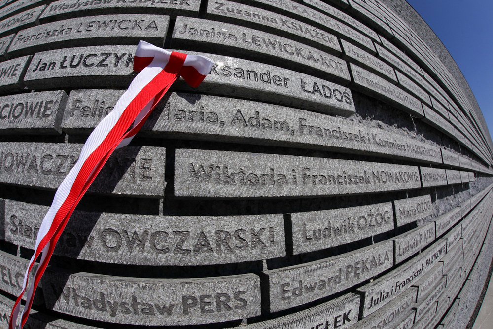 Uroczystości w Muzeum Polaków Ratujących Żydów podczas II wojny światowej im. Rodziny Ulmów w Markowej – 24 marca 2022. Fot. Sławek Kasper (IPN)