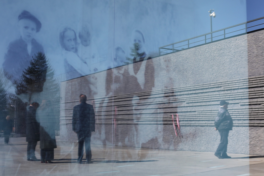 Uroczystości w Muzeum Polaków Ratujących Żydów podczas II wojny światowej im. Rodziny Ulmów w Markowej – 24 marca 2022. Fot. Sławek Kasper (IPN)