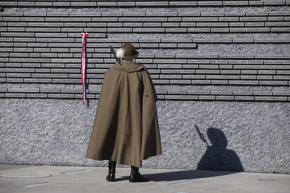 Uroczystości w Muzeum Polaków Ratujących Żydów podczas II wojny światowej im. Rodziny Ulmów w Markowej – 24 marca 2022. Fot. Sławek Kasper (IPN)