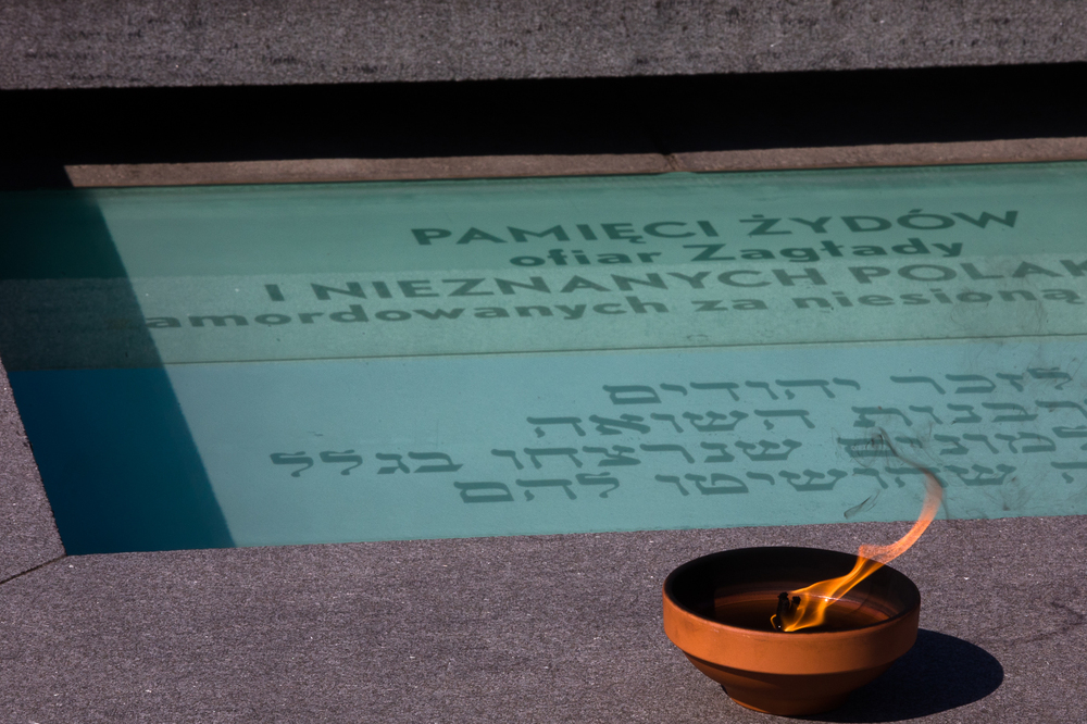 Uroczystości w Muzeum Polaków Ratujących Żydów podczas II wojny światowej im. Rodziny Ulmów w Markowej – 24 marca 2022. Fot. Sławek Kasper (IPN)