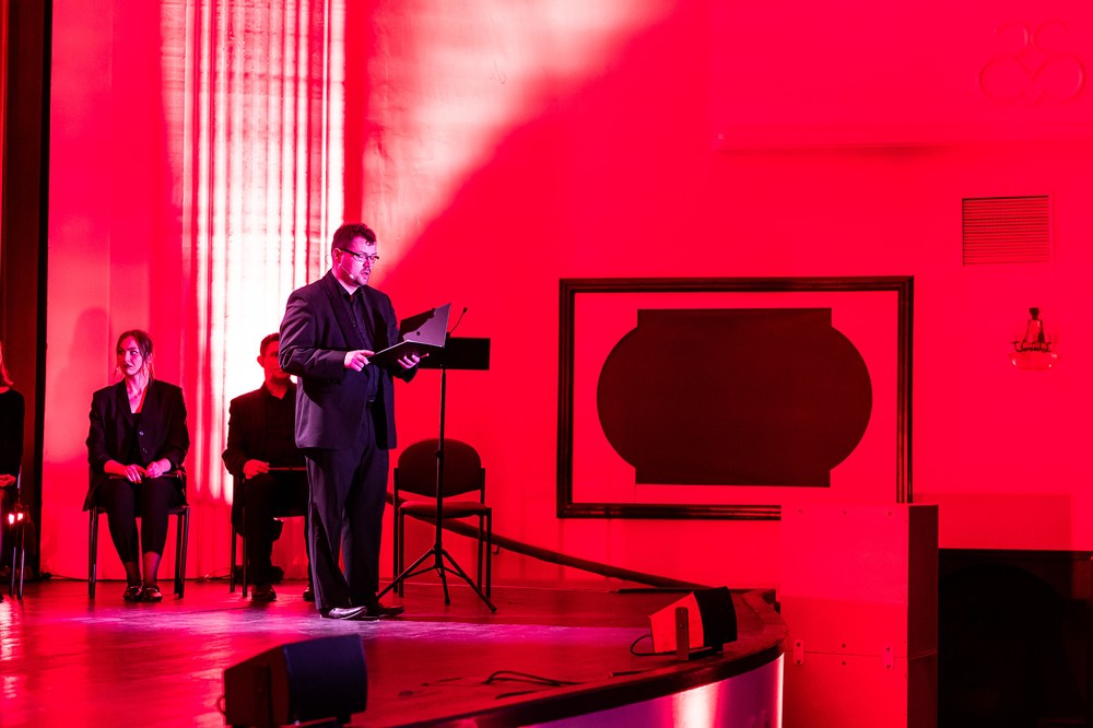 Widowisko „Sprawiedliwi” upamiętniające Polaków ratujących Żydów pod okupacją niemiecką – Piła, 25 marca 2022. Fot. Grzegorz Laskowski