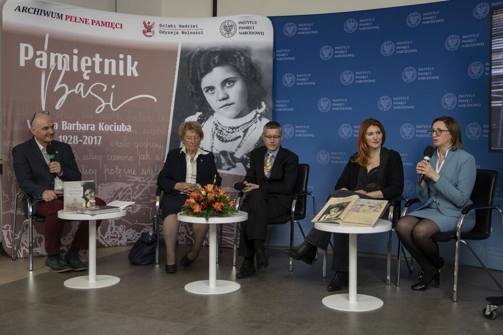 Dyskusja o pamiętniku Wandy Barbary Kociuby – Warszawa, 29 marca 2022. Fot. Katarzyna Adamów (IPN)