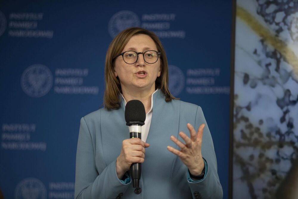 Marzena Kruk, dyrektor Archiwum IPN – Warszawa, 29 marca 2022. Fot. Katarzyna Adamów (IPN)