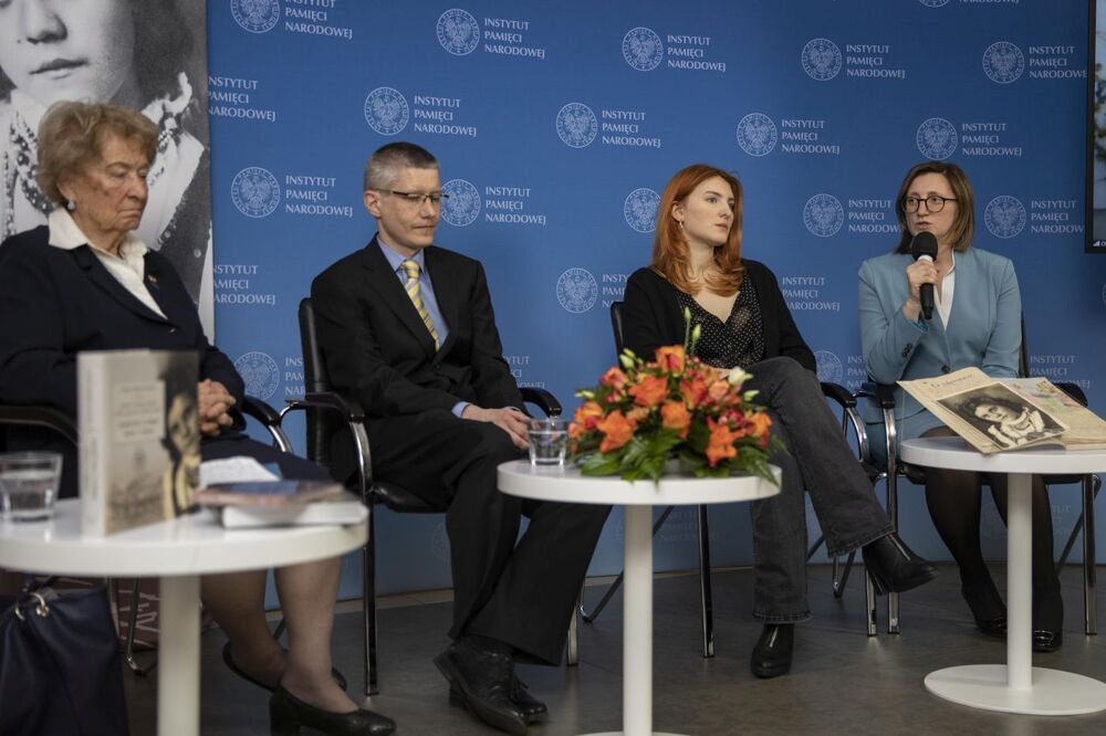 Dyskusja o pamiętniku Wandy Barbary Kociuby – Warszawa, 29 marca 2022. Fot. Katarzyna Adamów (IPN)