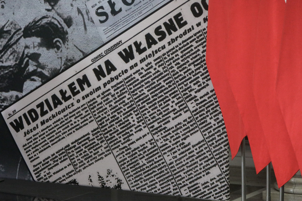 Wystawa IPN „»Jedynie prawda jest ciekawa«. Dziedzictwo Józefa Mackiewicza” – Warszawa, 31 marca 2022. Fot. Sławek Kasper (IPN)