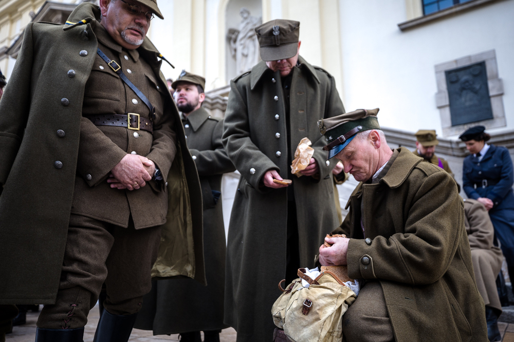XV Katyński Marsz Cieni – Warszawa, 3 kwietnia 2022. Fot. Sławek Kasper (IPN)