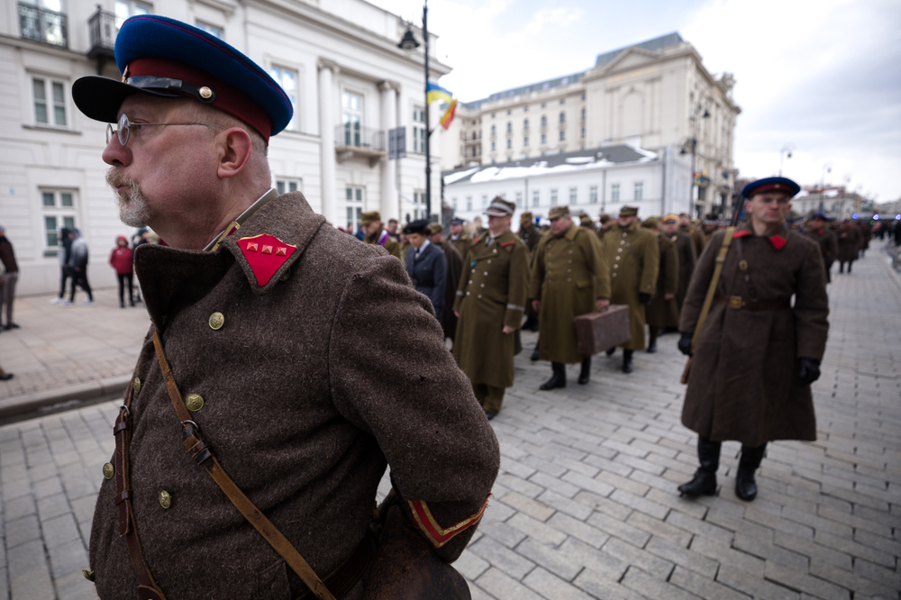 XV Katyński Marsz Cieni – Warszawa, 3 kwietnia 2022. Fot. Sławek Kasper (IPN)