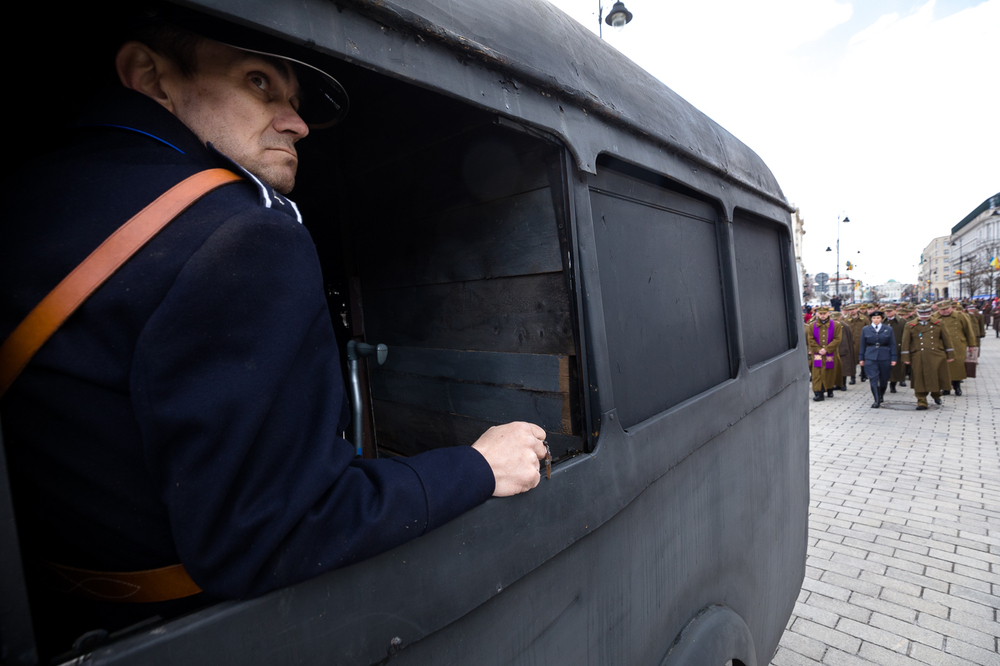 XV Katyński Marsz Cieni – Warszawa, 3 kwietnia 2022. Fot. Sławek Kasper (IPN)