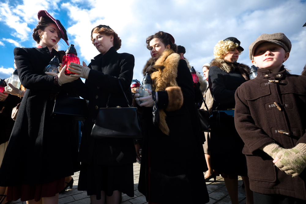 XV Katyński Marsz Cieni – Warszawa, 3 kwietnia 2022. Fot. Sławek Kasper (IPN)