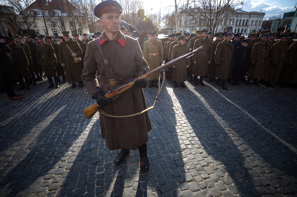 XV Katyński Marsz Cieni – Warszawa, 3 kwietnia 2022. Fot. Sławek Kasper (IPN)