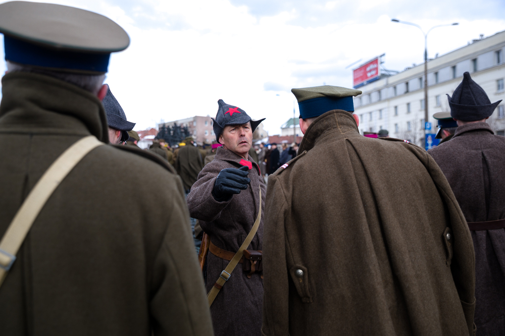 XV Katyński Marsz Cieni – Warszawa, 3 kwietnia 2022. Fot. Sławek Kasper (IPN)