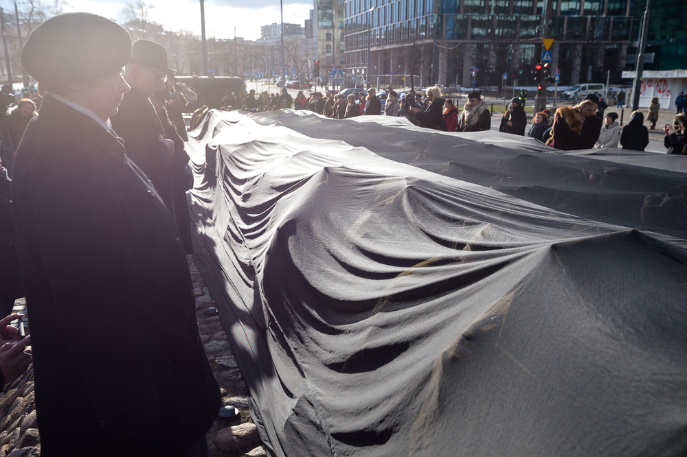 XV Katyński Marsz Cieni – Warszawa, 3 kwietnia 2022. Fot. Sławek Kasper (IPN)