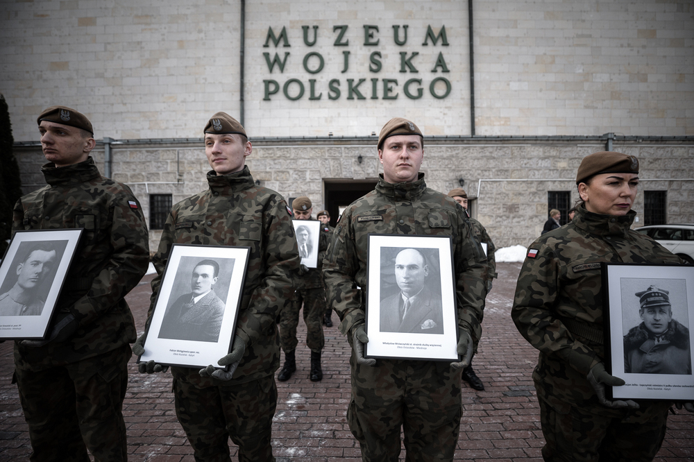 XV Katyński Marsz Cieni – Warszawa, 3 kwietnia 2022. Fot. Sławek Kasper (IPN)