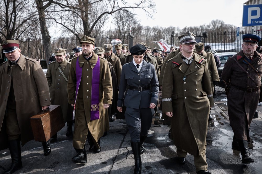 XV Katyński Marsz Cieni – Warszawa, 3 kwietnia 2022. Fot. Sławek Kasper (IPN)