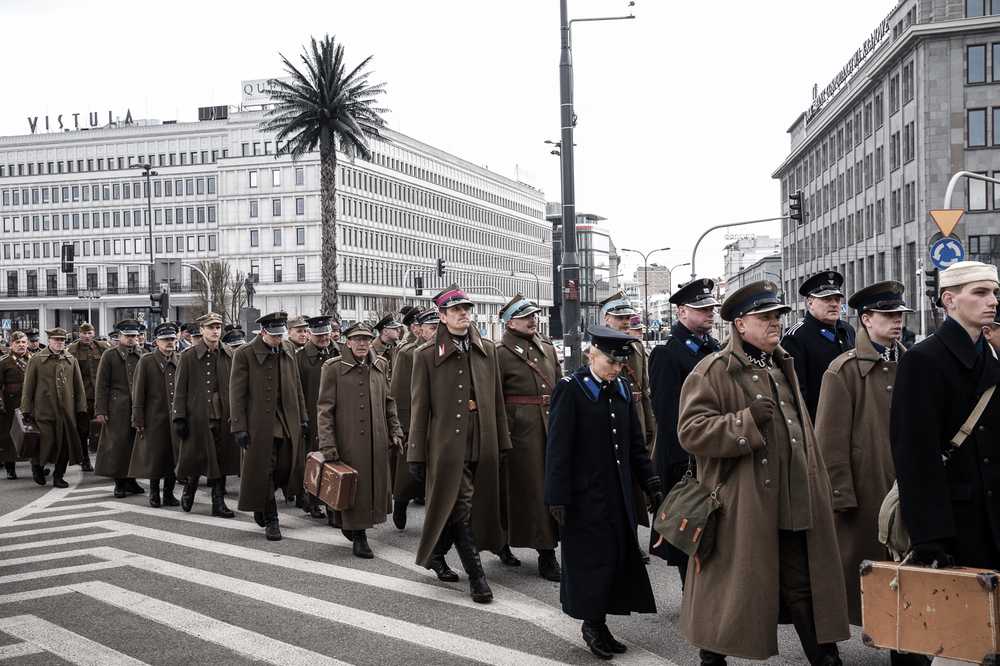 XV Katyński Marsz Cieni – Warszawa, 3 kwietnia 2022. Fot. Sławek Kasper (IPN)