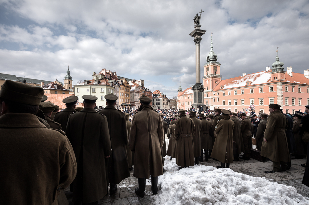 XV Katyński Marsz Cieni – Warszawa, 3 kwietnia 2022. Fot. Sławek Kasper (IPN)