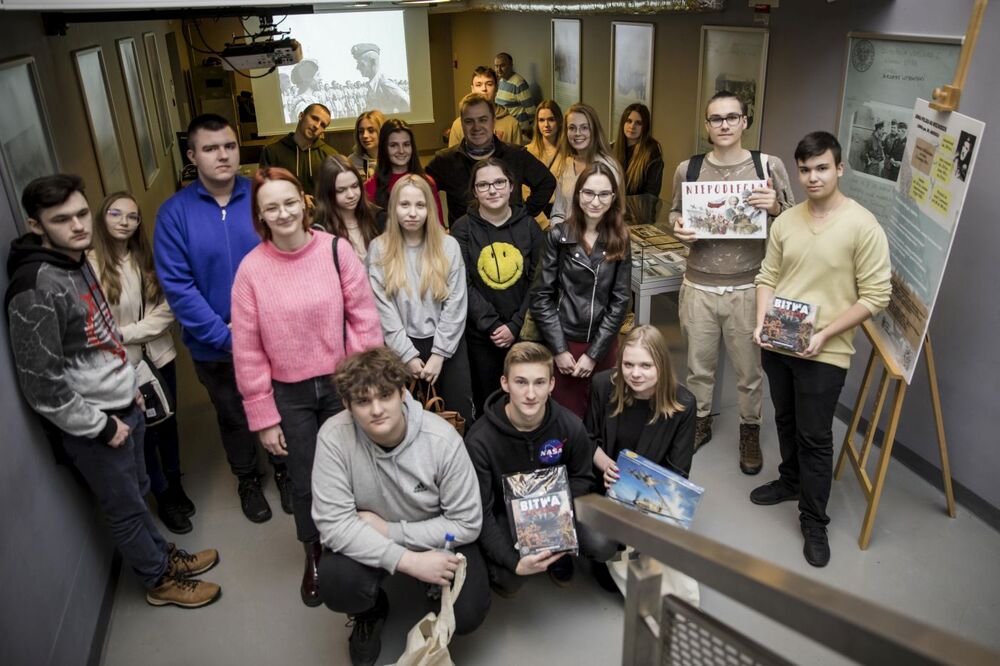 Dni otwarte dla szkół w Archiwum IPN przy ul. Kłobuckiej 21 w Warszawie – 5–6 kwietnia 2022. Fot. Katarzyna Adamów (IPN)